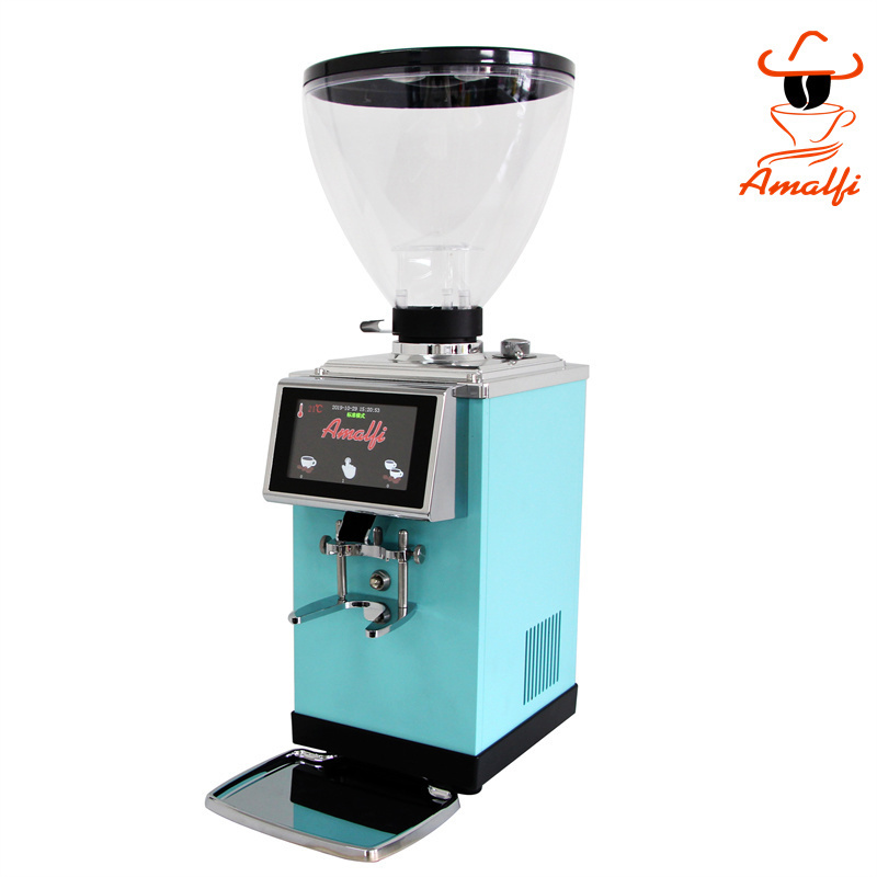 Intelligent Commercial  Coffee Bean Milling Cafetera Espresso Coffee Grinder