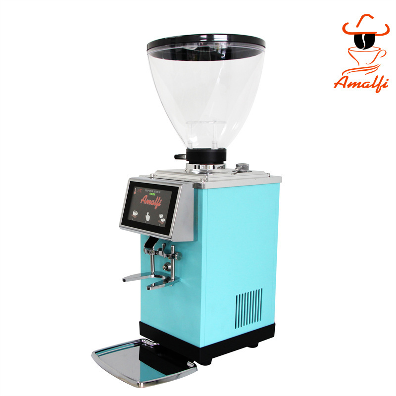 Intelligent Commercial  Coffee Bean Milling Cafetera Espresso Coffee Grinder