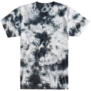 Wholesale Acid Wash t shirt unisex Tie Dye T-shirts plain t-shirt for men stylish top quality bleached t shirts