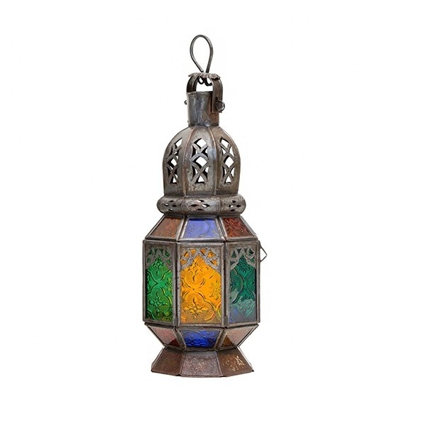 Moroccan Lantern Metal Tea Light Holder