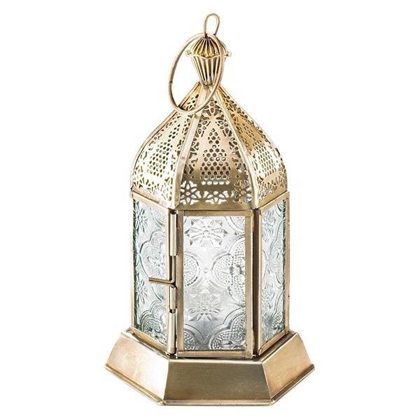 Moroccan Lantern Metal Tea Light Holder