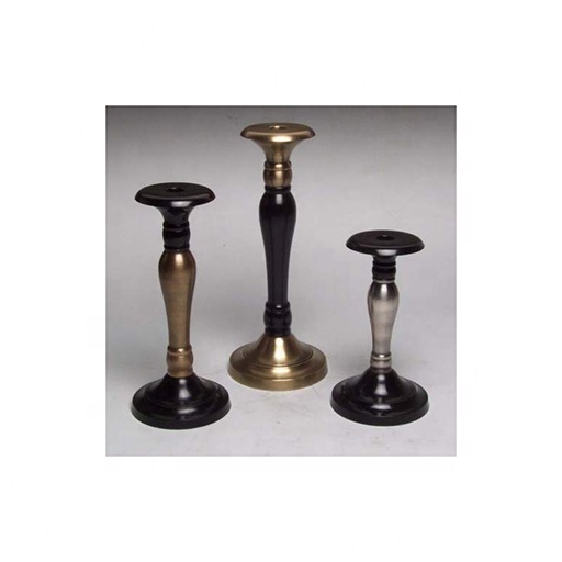 Exporter of Brass spike Candle Holder sleek model hot selling candle stand pewter plated set of 2 pieces premium quality