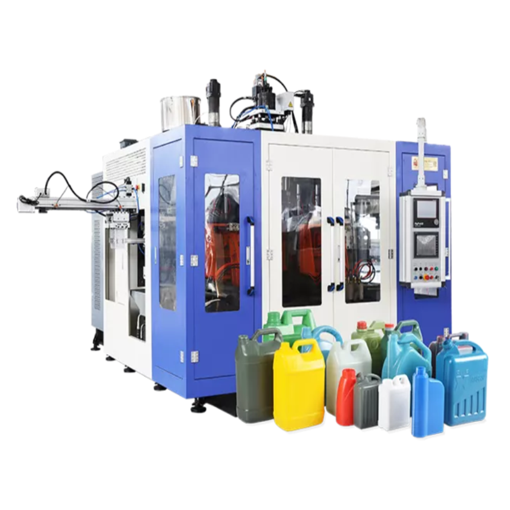 1l 4l 5l Car Engine Oil Can HDPE PE PP Auto Oil Canister Plastic Motor Oil Bottle Extrusion Blowing Make Machine