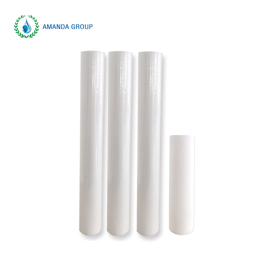 10 Inch 5 Micron Pp Sediment Melt Blown Water Filter Cartridge For Household Ro Purifier System Pre Filter