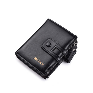 Best Price Luxury Casual Wallet Men PU Leather Coin Purse Credit Card Pocket Holder Slim Walles for Men