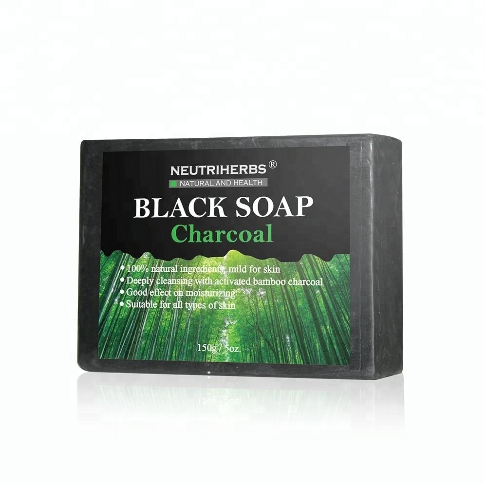 Wholesale Skin Smooth Whitening Activated Black Bamboo Charcoal Soap