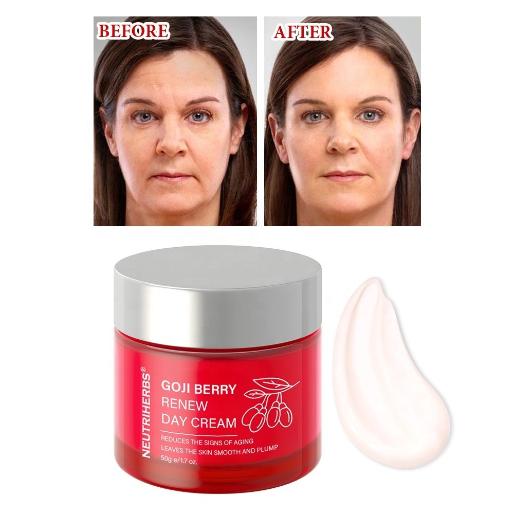 New Arrival Lifting Anti Aging Face Whitening Facial Berry Wellness Goji Cream