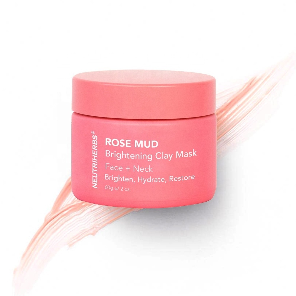 Hot Products Moisturizing Hydrating Skin Whitening Mud Pink Clay Face Mask