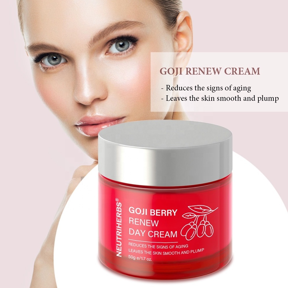 New Arrival Lifting Anti Aging Face Whitening Facial Berry Wellness Goji Cream