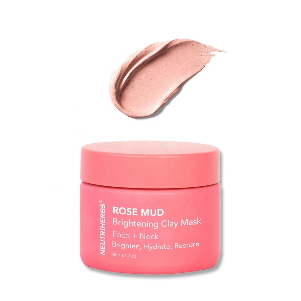 Hot Products Moisturizing Hydrating Skin Whitening Mud Pink Clay Face Mask