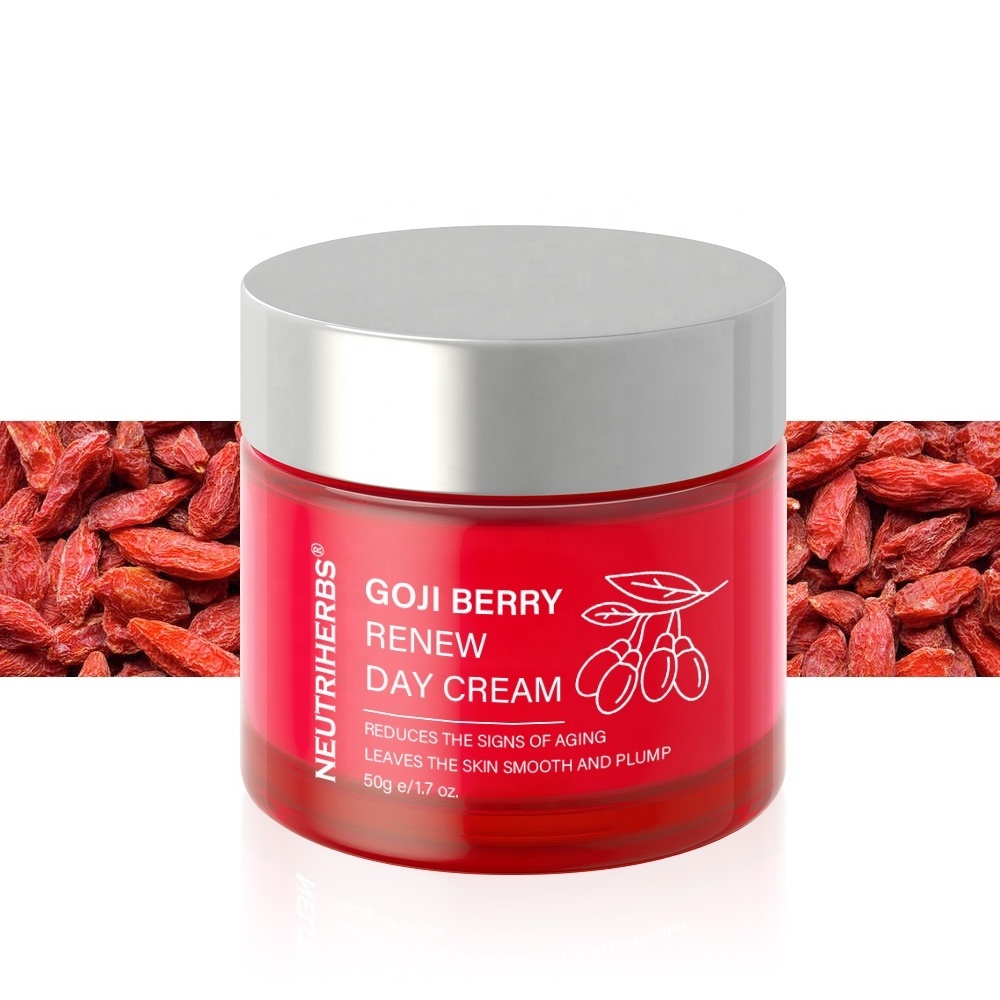 New Arrival Lifting Anti Aging Face Whitening Facial Berry Wellness Goji Cream