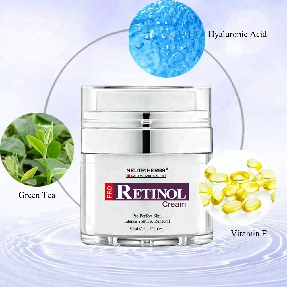 Hot Sale Retinol Cream Anti-aging Wrinkles Whitening Facial Moisturizing Hyaluronic Acid Cream