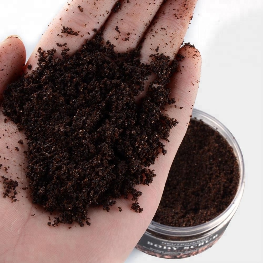 Private Label Coffee Body Scrub to Remove Cellulite and Best Dead Skin Removal Cream