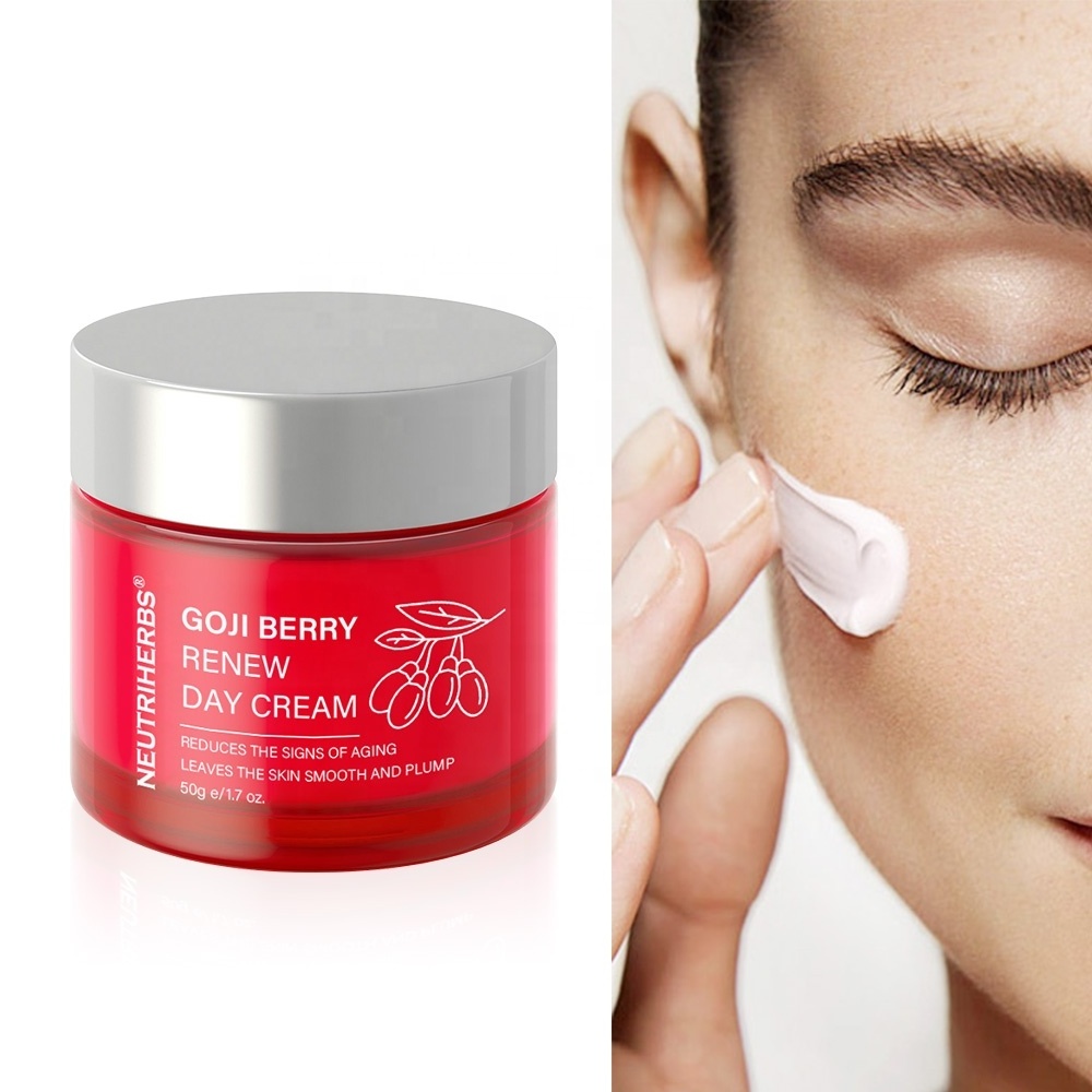 New Arrival Lifting Anti Aging Face Whitening Facial Berry Wellness Goji Cream