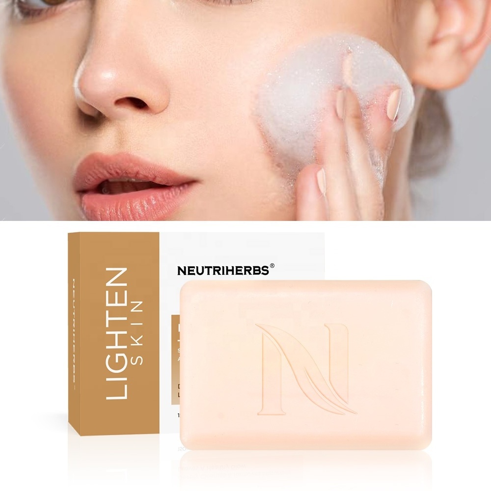 Korean Private Label High Quality Niacinamide Whitening Deep Cleansing Bar Face Soap