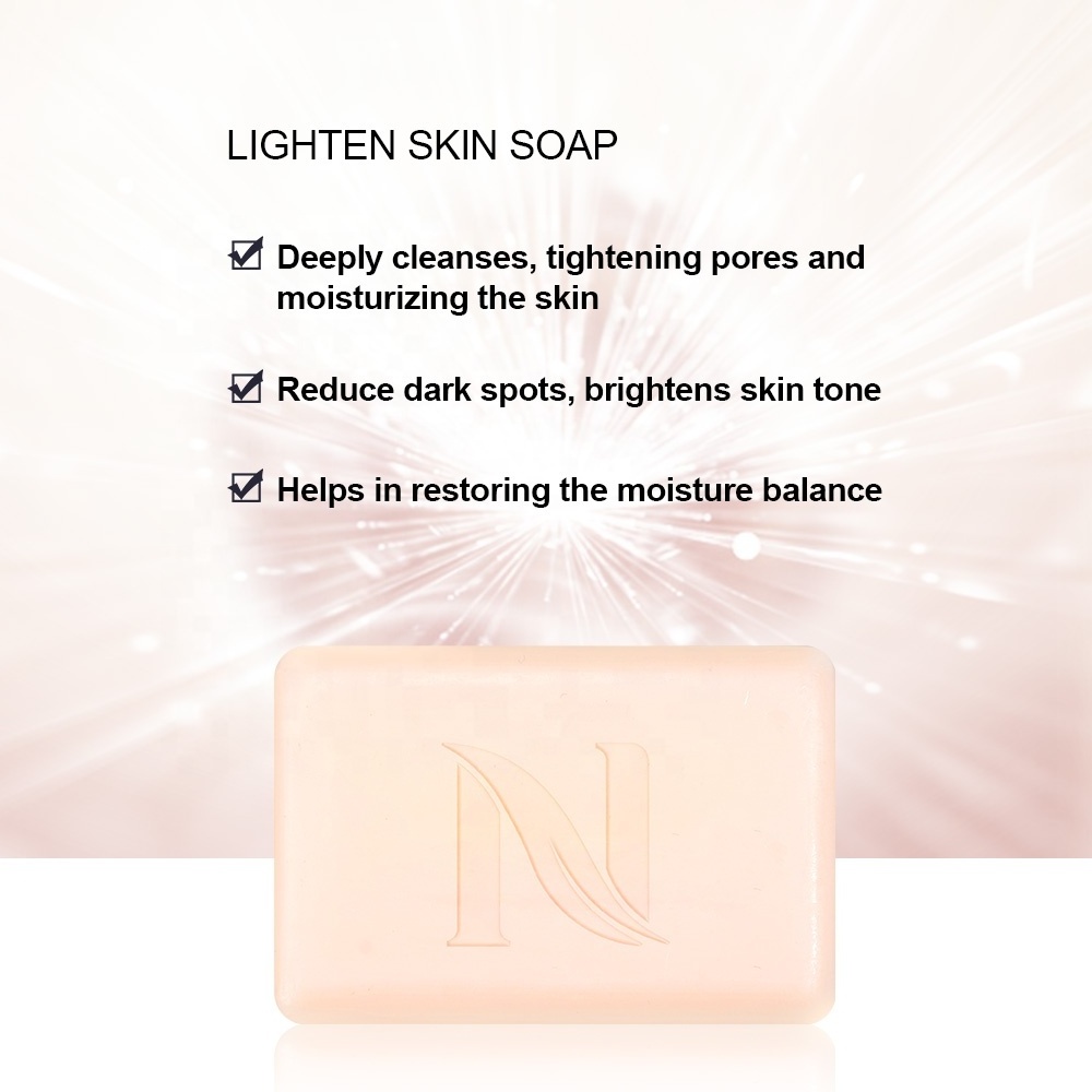 Korean Private Label High Quality Niacinamide Whitening Deep Cleansing Bar Face Soap