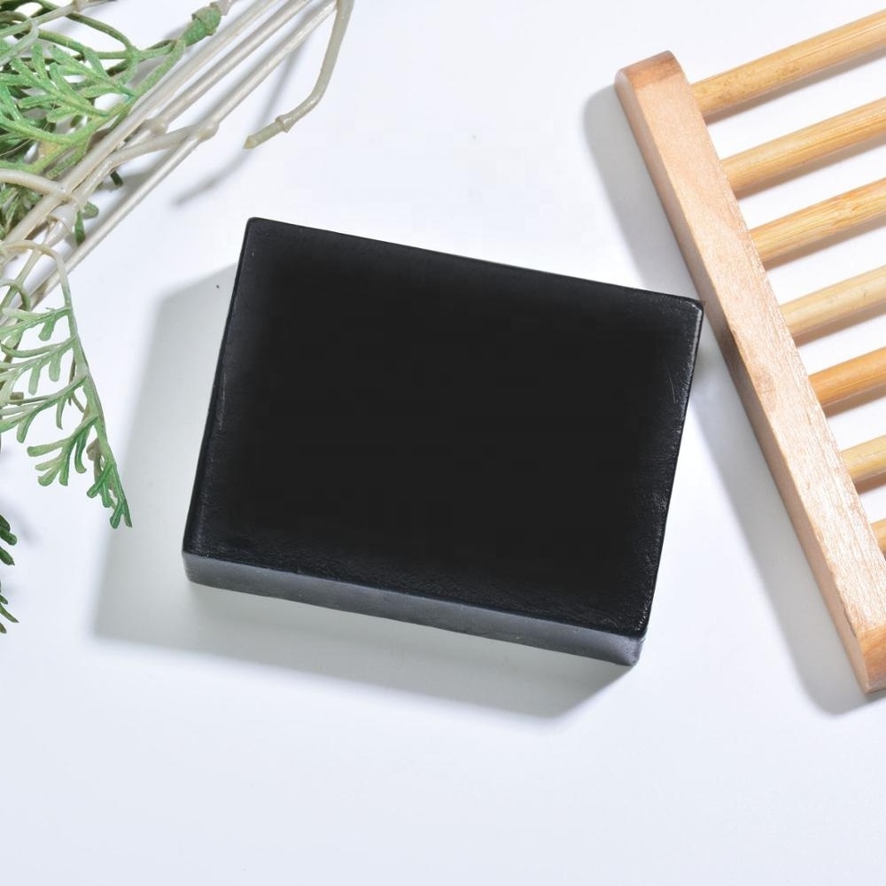 Natural soap making ingredients herbal extract activated charcoal baby soap for deep moisturizing