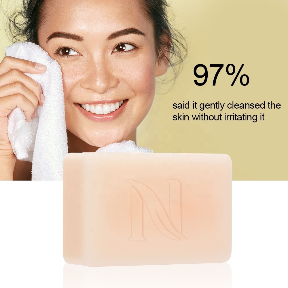 Korean Private Label High Quality Niacinamide Whitening Deep Cleansing Bar Face Soap