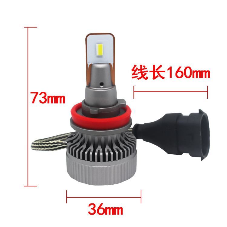 AMS led headlight 100w 20000 Lumens Work good on 24V 9006 Led Headlight Conversion Kit h11 h7 h4 high Low Beam Headlamp