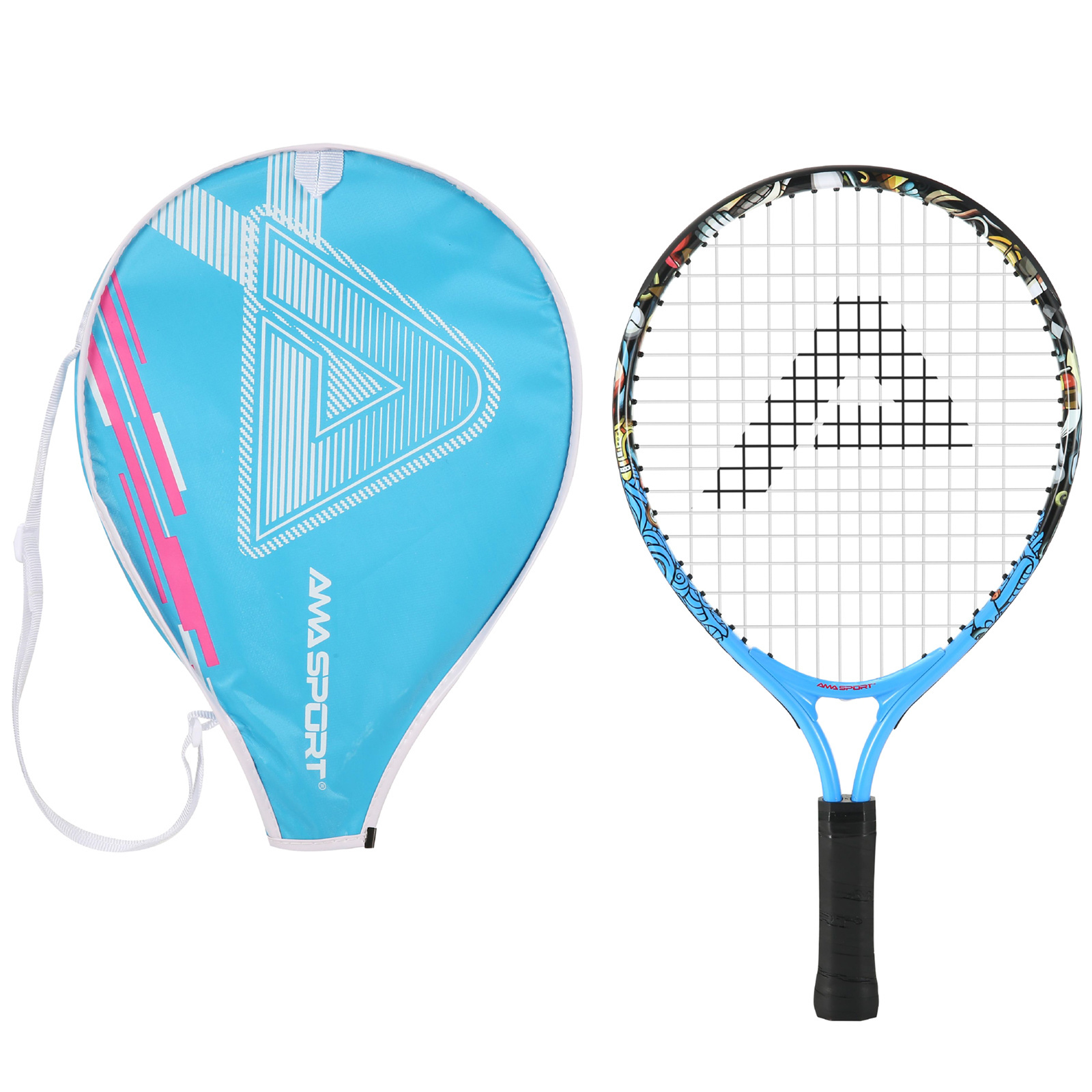 2023 Mini Racket For Beginners children Kids Aged 2-10 Junior 17'' 19'' 21'' 23''  Kids Tennis Racket Racquets with cover bag