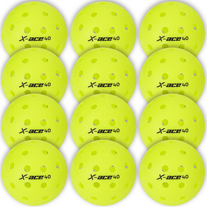 2024 AMA Custom 40 Holes 26 Holes Pickleball Balls X40 Indoor and Outdoor Pickle ball USAPA Approved Pickleball Set