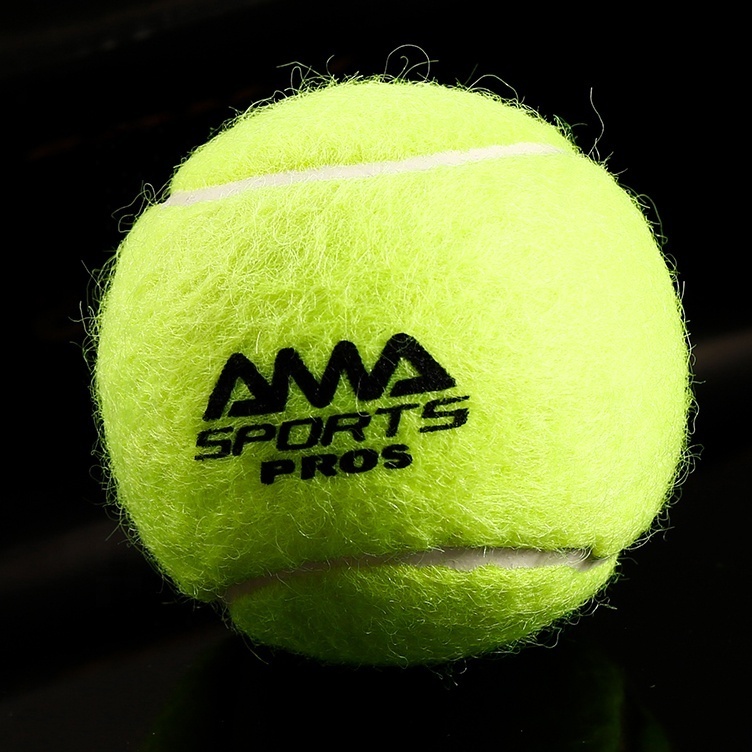 AMA SPORT Manufacturer OEM Head Quantity Natural Rubber And Wool Padel Balls