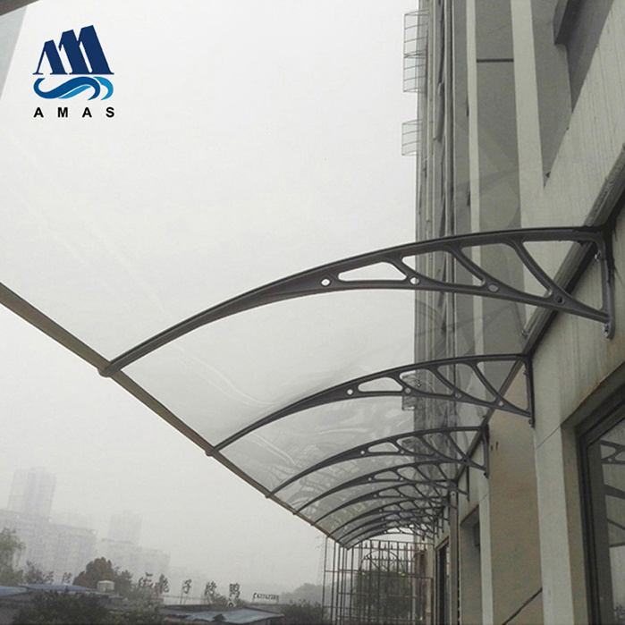 Amas viny windows Interior decoration outdoor polycarbonate window awning/canopy awning front door umbrella