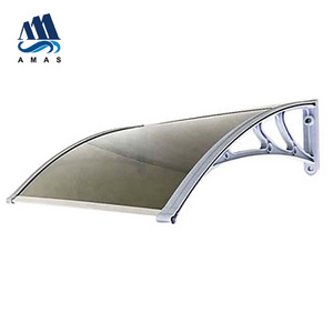 Amas viny windows Interior decoration outdoor polycarbonate window awning/canopy awning front door umbrella