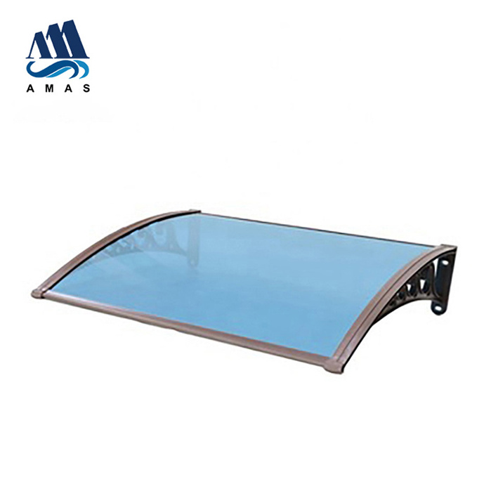 Amas viny windows Interior decoration outdoor polycarbonate window awning/canopy awning front door umbrella