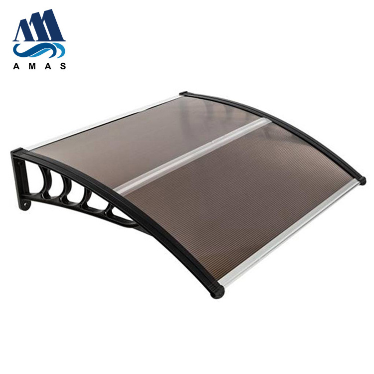 Amas gazibo gazebo outdoor 0.5mm polycarbonate sheet plastic awning