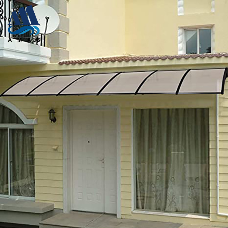 Amas gazibo gazebo outdoor 0.5mm polycarbonate sheet plastic awning