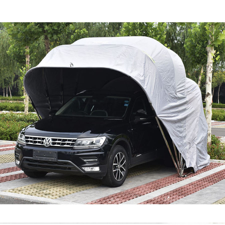 Wholesale Canopy for Car Oxford Cloth Car Tent Folding Portable Parking Shed Car Tent Foldable Garages Canopies