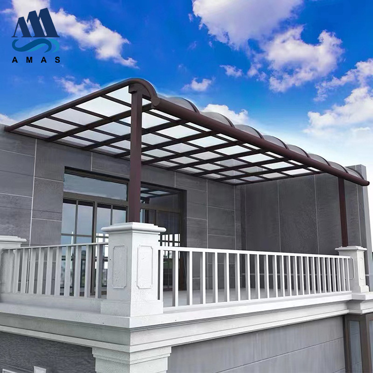 Factory Price Outdoor Aluminum Garden Awning Polycarbonate Roof Patio Cover for Stylish Protection