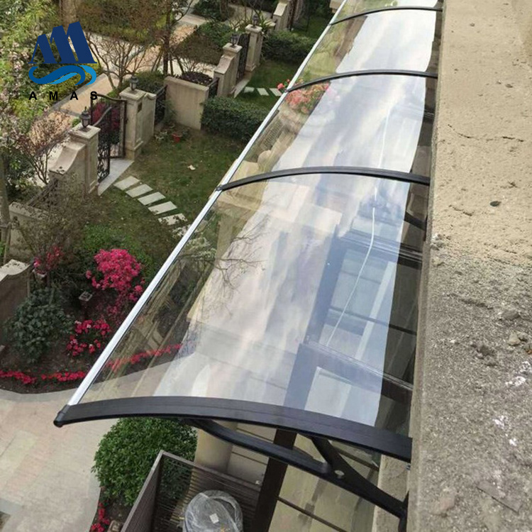 Amas the awning company garden carryboy canopy rain polycarbonate porch canopy for car parking