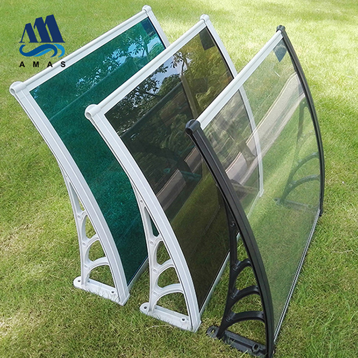 Amas entrance canopies Aluminum alloy Soundproof awnings for campers polycarbonate awning canopy