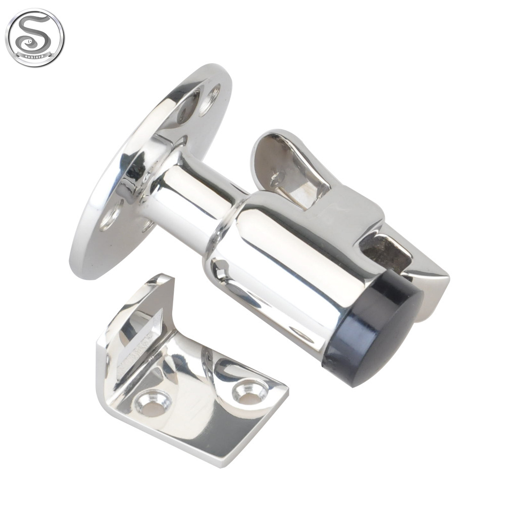 Yacht boat parts Stainless steel door hinge Casting Stud Catch Hook Cushioned Door Holder Toggle Hasp Hatch LocK