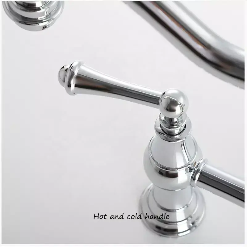 Aida Brass Sink Water Mixer Tap Pull Down Flexible Kitchen Faucet