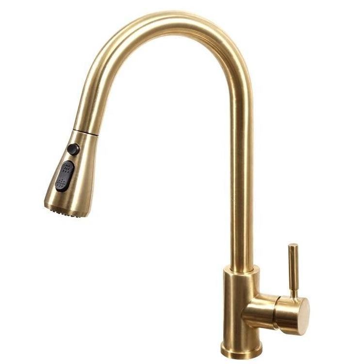 AMAXO High Quality Flexible Hose Spout Stainless 304 Faucet for Kitchen Extension Pull Down CLASSIC Stainless Steel Modern