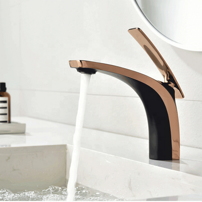 Luxury home high quality brass bathroom waterfall basin faucet