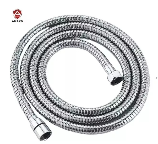 AMAXO Faucet TAP Flexible Braided Bathroom Shower Mixer Plumbing Stainless Steel Hose Pipe