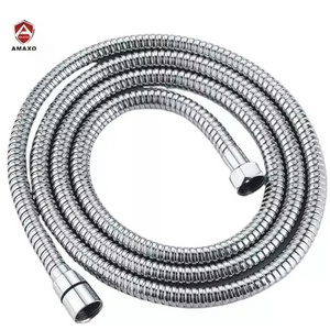 AMAXO Faucet TAP Flexible Braided Bathroom Shower Mixer Plumbing Stainless Steel Hose Pipe