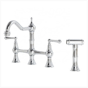 Taps manufacturer brass kitchen tap double handle pull down kitchen faucets hot and cold water pull out beige kitchen faucet