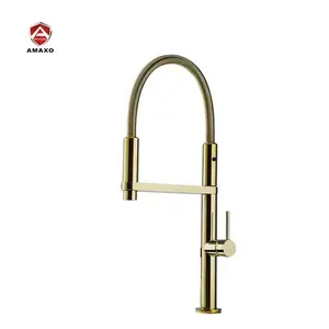 AMAXO High Practicality Flexible Magnetic Fit Kitchen Mixer Faucet Pull Down Kitchen Tap