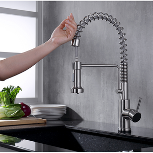 AMAXO High Quality Kitchen Tap 360 Degree Rotatable Pull Down Kitchen Faucet Sensor Touch Kitchen Faucet