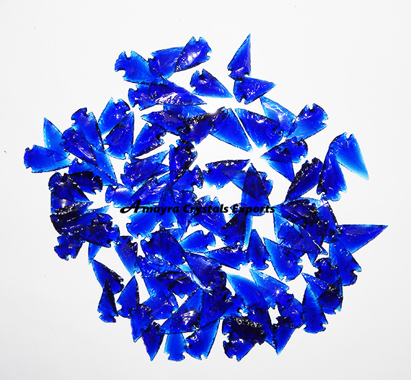 Best selling product of 2022 Blue Obsidian 1 Inch Arrowhead Top Quality Arrowhead Wholesale Supplier From Indian manufacturer