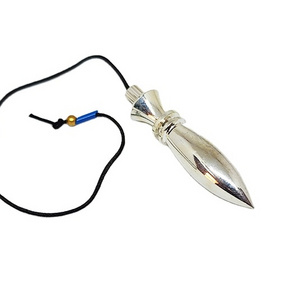 Latest Beautiful Silver Egyptian Karnak Metal Pendulums Dowsing Pendulum at reasonable price Buy from Amayra Crystals Exportss