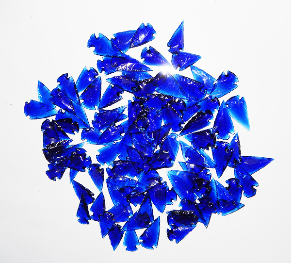 Best selling product of 2022 Blue Obsidian 1 Inch Arrowhead Top Quality Arrowhead Wholesale Supplier From Indian manufacturer