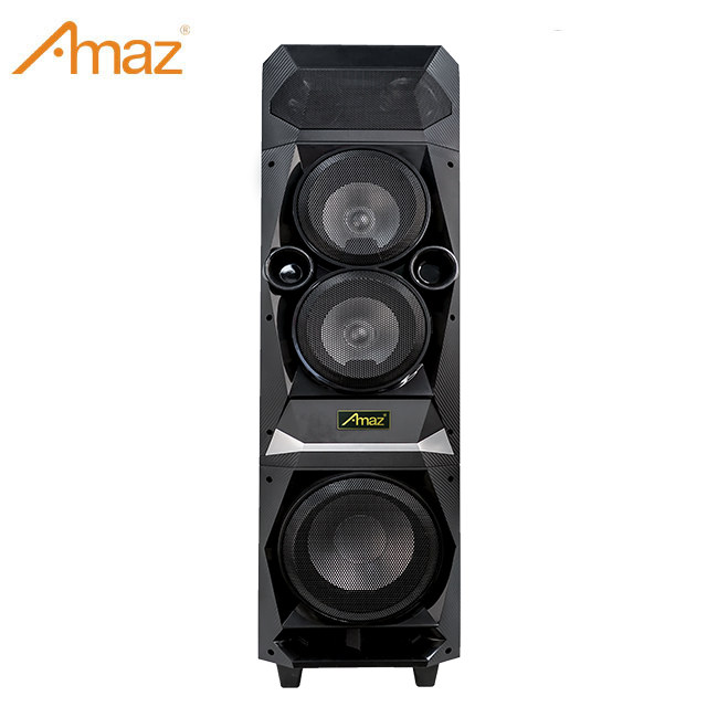 Amaz ALA99 Extra Bass Dual 6+8 Inch BT TEMEISHENG Portable Private Tower Speaker