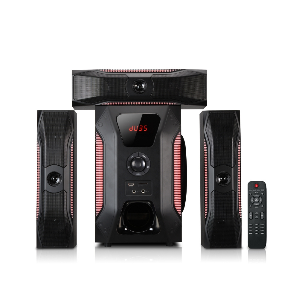 2022 new model 3.1 home theater music system with led display heavy sound multimedia speaker