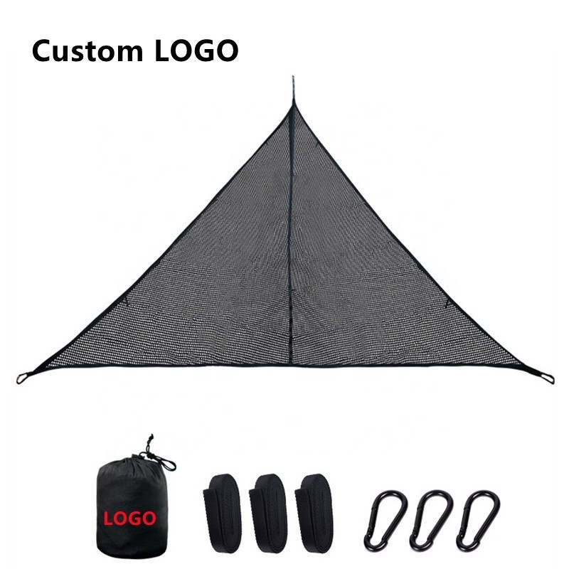 Wholesale Multi-person Triangular Easy Hanging Comfortable Camping Aerial Travel Ultralight Net Outdoor Triangle Hammock